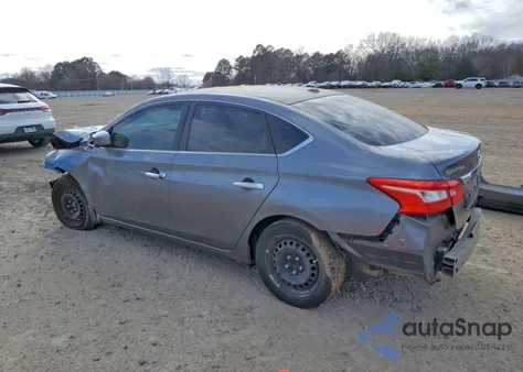 2016 Nissan Sentra S z USA, uszkodzony, nr VIN 3N1AB7AP8GY241200